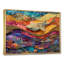 Abstrait Stingray In Aquarium Colorful Collages I - Stingray, reproduction d'art sur toile encadrée-164932732-119002870-164932724