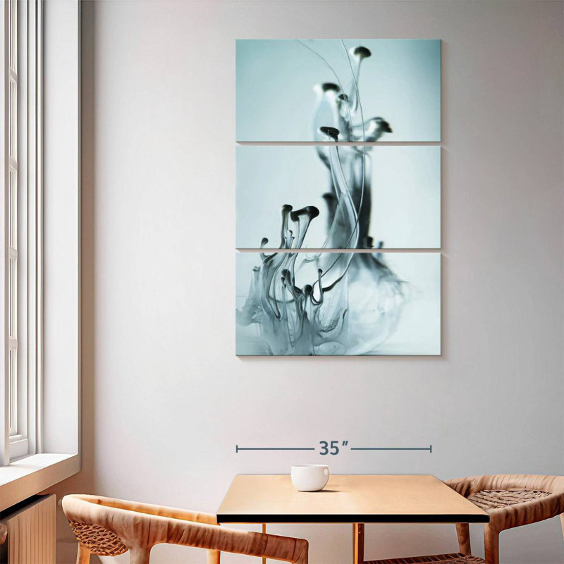 Avery Fluid Abstract, 65" H x 42" W