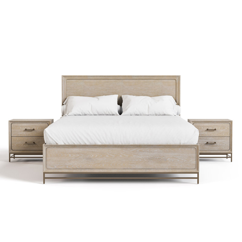 Ensemble de chambre à coucher 3 pièces Demmer, Très grand