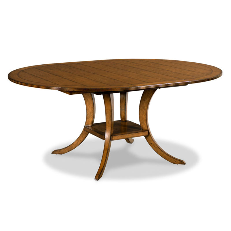 Flynn Round Solid Wood Dining Table