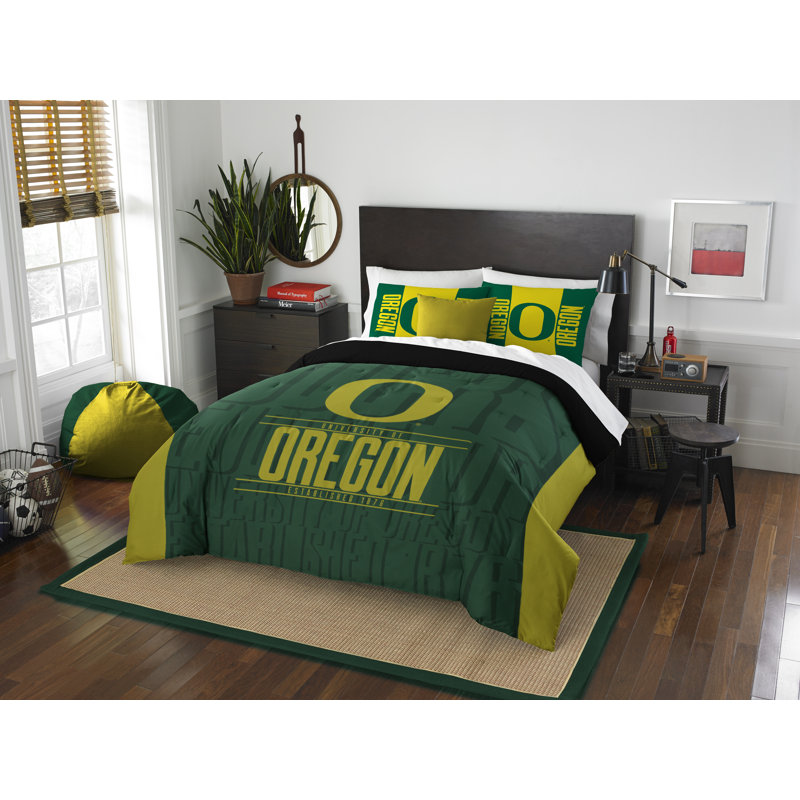 Ensemble d'édredon 3 pièces NCAA, Oregon