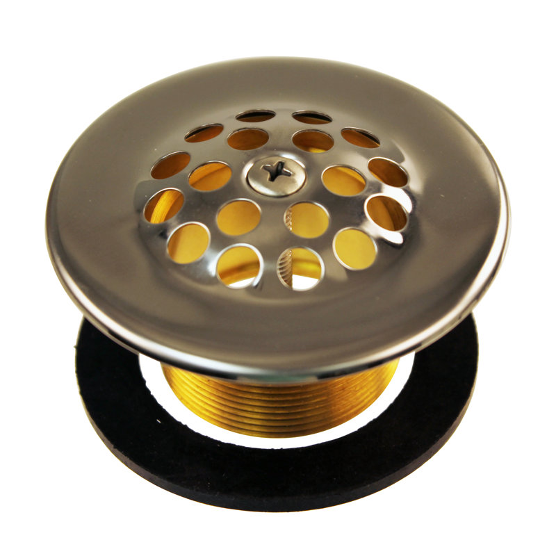 Crépine Westbrass, Nickel satiné