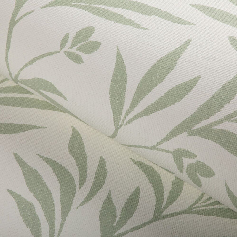 Wispy Vines Wp - Jade, Lichen