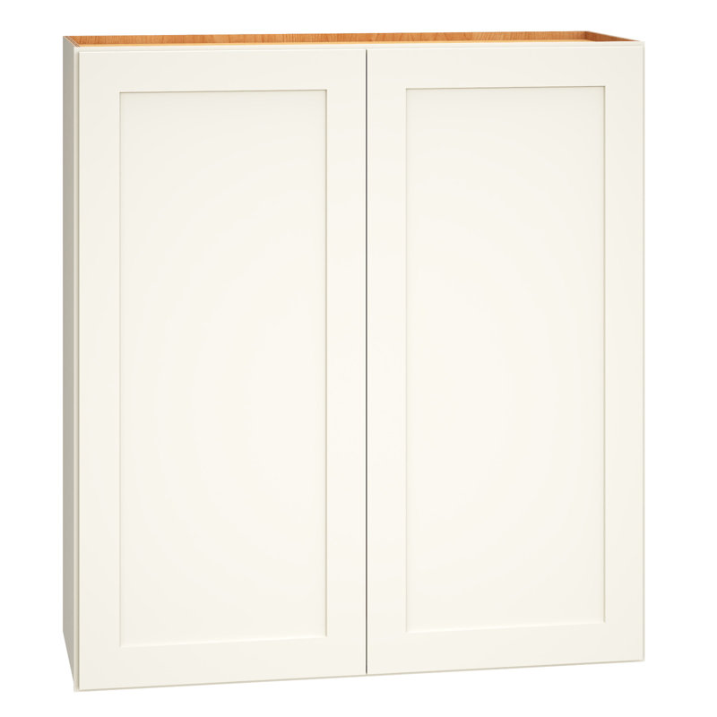 Armoire murale 2 portes entièrement assemblée Dwelling Livingston avec 2 tablettes réglables l 36 po x H 36 po x P 12 po