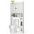 Corneliea Over-the-Toilet Cabinet with Adjustable Shelves-120149672