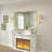 Aevar Tempered Glass and Aluminum Alloy Framed French Cleat Mounted Wall Mirror with 5-Year Warranty-397524566-384154445