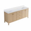 Meuble-lavabo double 80 po Kingsley
