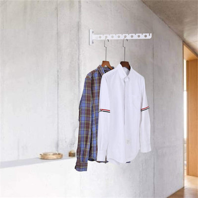 Frisina 32cm Wall Mounted Clothes Rack