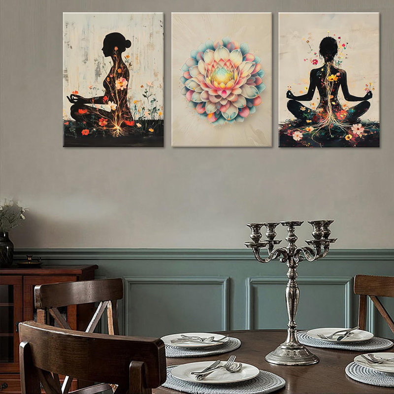 3 Piece Wrapped Canvas Print