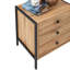 Harrold 53.8cm W Manufactured Wood Bedside Table-1189689186