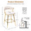 Tabouret de comptoir 25,2 po