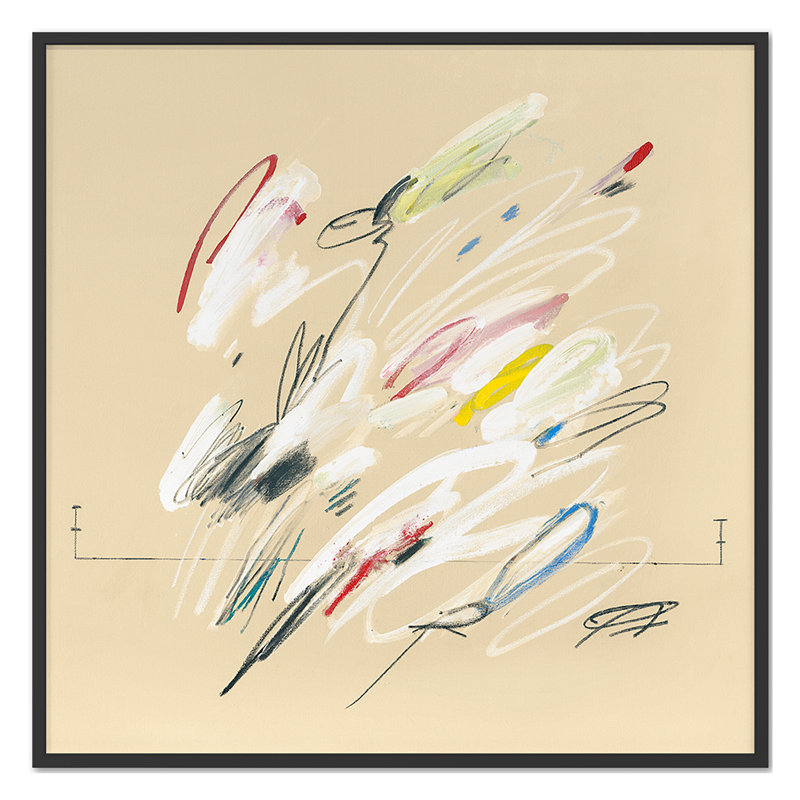 Crecerelle Print by Ellis, J.J., 45'' H x 45'' W, Black Single Picture Framed