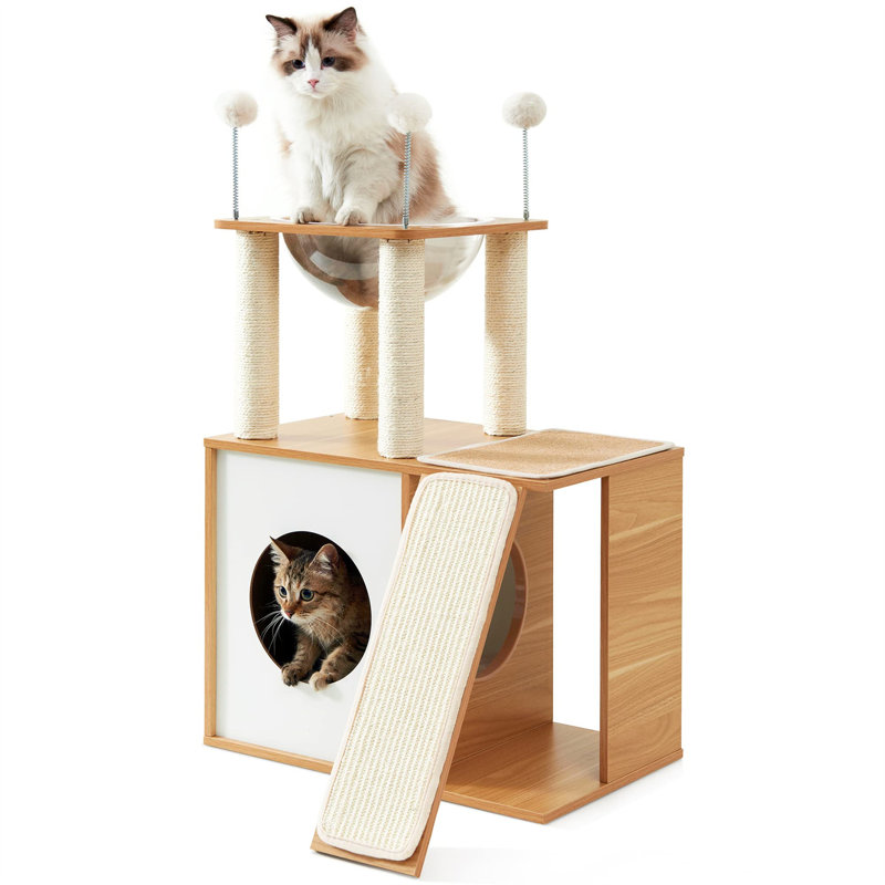 Evislandys 35.75'' H Cat Tree