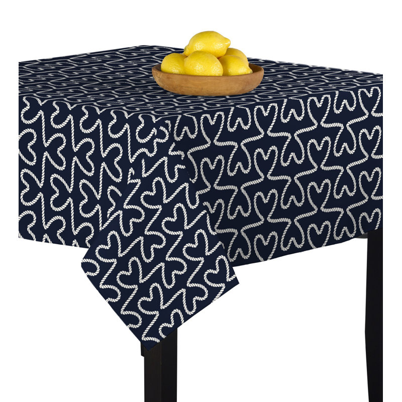 Gundolf Geometric Square Tablecloth, 70" x 70"