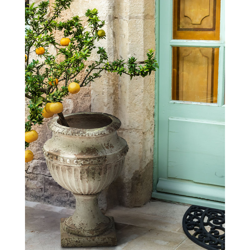 DESKATI Handmade Ceramic Urn Planter