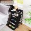 24.88 Inch/63.2cm H LED Night stand with 4 Drawers and Charging Station-873636828