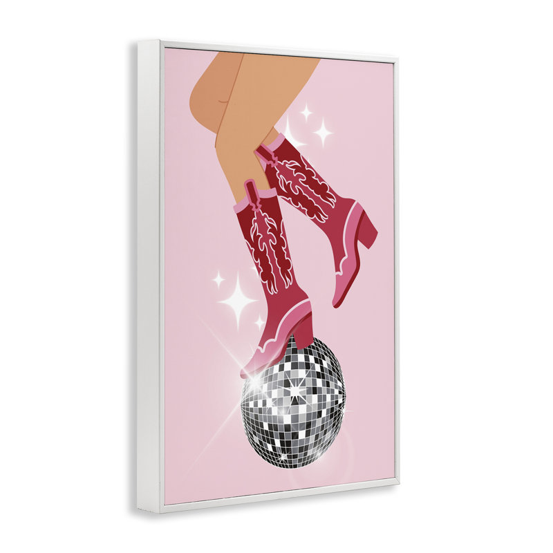 «Balancing Disco Cowgirl», estampe numérique, design par LSR Design Studio, H 30 po x l 20 po