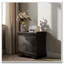 Table de chevet classique en bois 22 po x 16 po x 22,7 po-1856373468