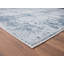 Tapis abstrait bleu / blanc-490620357
