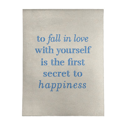 Quotes Chenille Indoor Rug