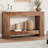 63" Farmhouse Console Table with 2-Tier Storage Shelf, Entryway Accent Table, Long Sofa Table for Living Room or Hallway