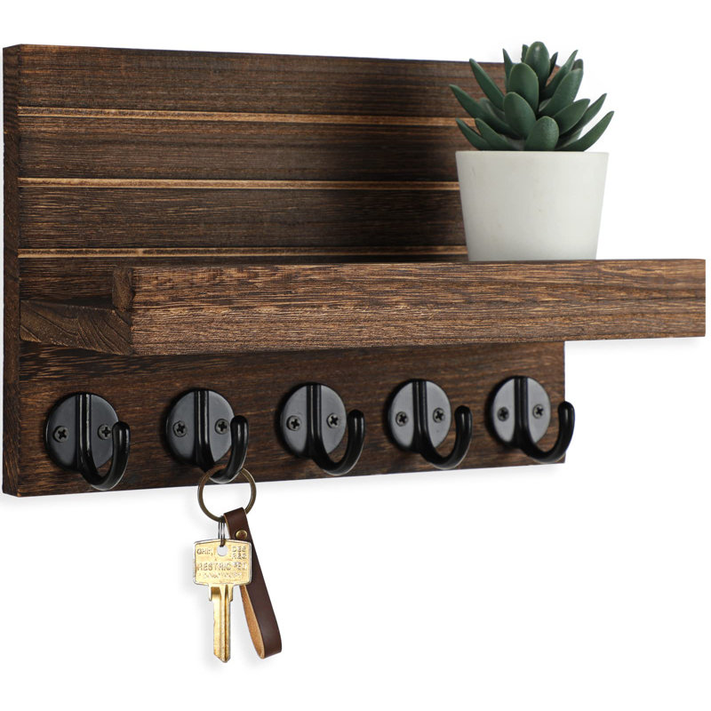 Burgest Wall Hook, Brown