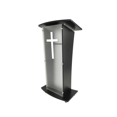 Porte-gobelet en acrylique noir plexiglas