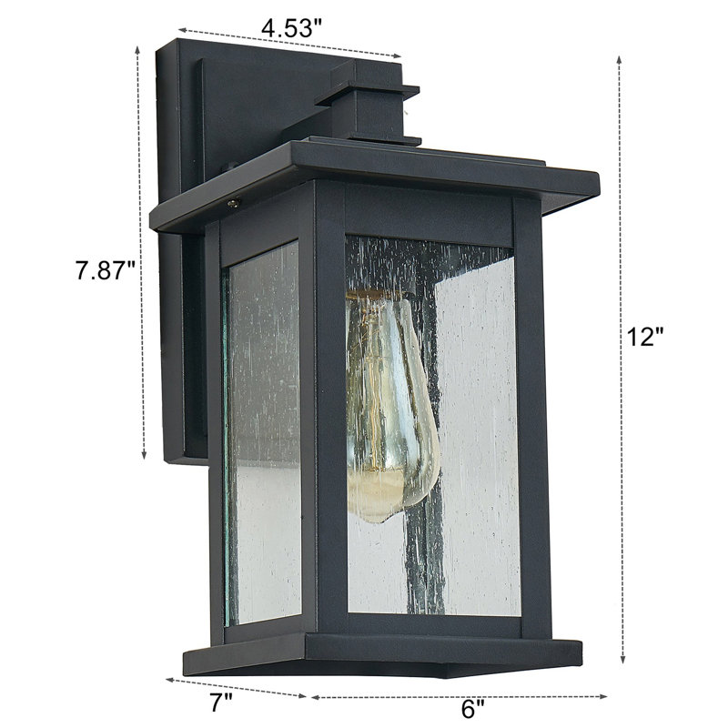 Mallouk Wrought Iron Wall Light