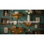 Tablette murale flottante Vintage