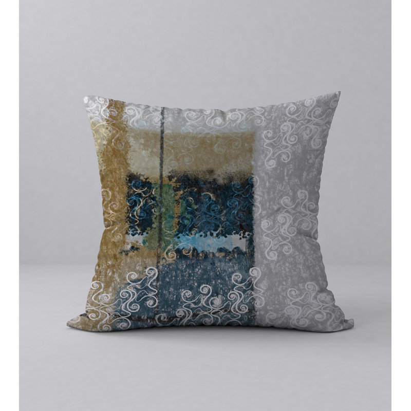 Housse de coussin carrée/insert, 18 po x 18 po