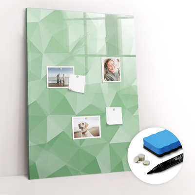 Magnetic Glass Photo Memo Board