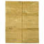 Hand Knotted Area Rug in Gold