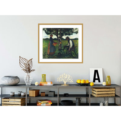 «Fertility» par Edvard Munch - impression giclée sur cadre