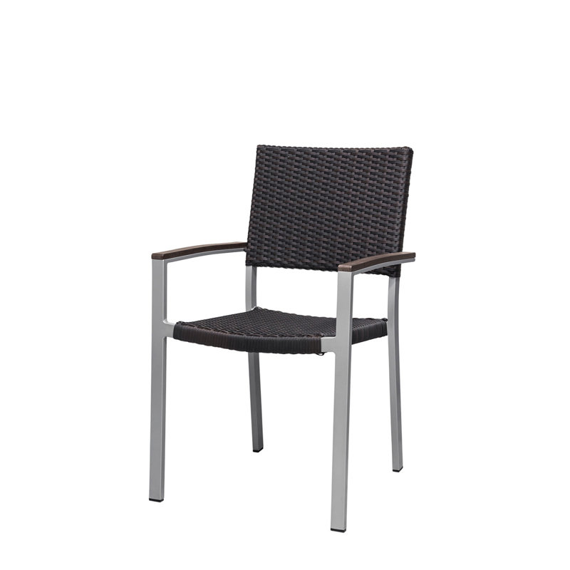 Chaise de patio empilable Fiji