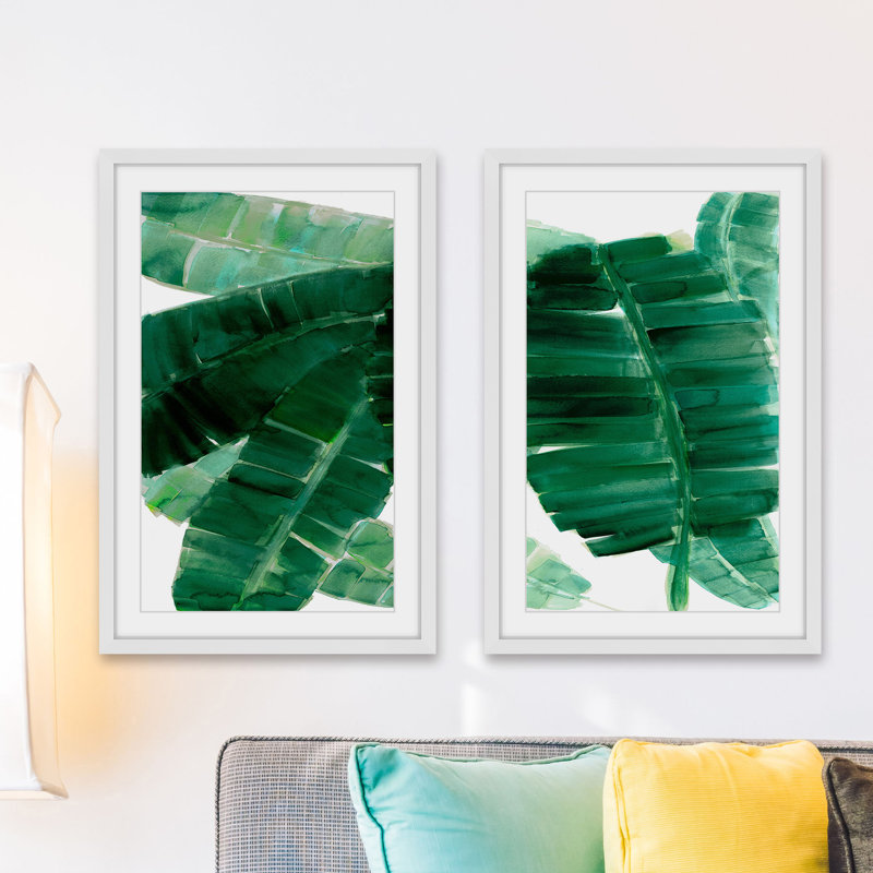 2 - Pieces Modern & Contemporary, 18" H x 12" W x 1.5" L
