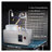 180W Gem Faceting Machine with Adjustable Speed (0-2980 RPM), Stainless Steel Jade Grinding and Polishing Equipment for Rock, Jewel, and Crystal Crafting
