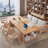 Burlywood Rectangular Solid Wood desk-1422663316