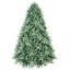 Arbre de Noël bleu 7 pi avec 2518 pointes PE + PVC - Arbre unique avec branches articulées-1541752733