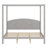 Canopy Platform Bed With Headboard-1822686912