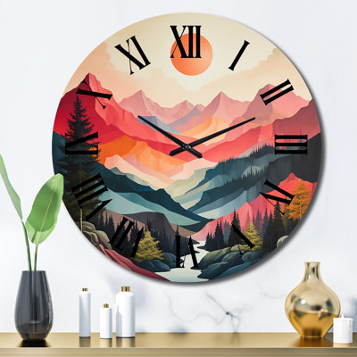 Horloge murale Chandita