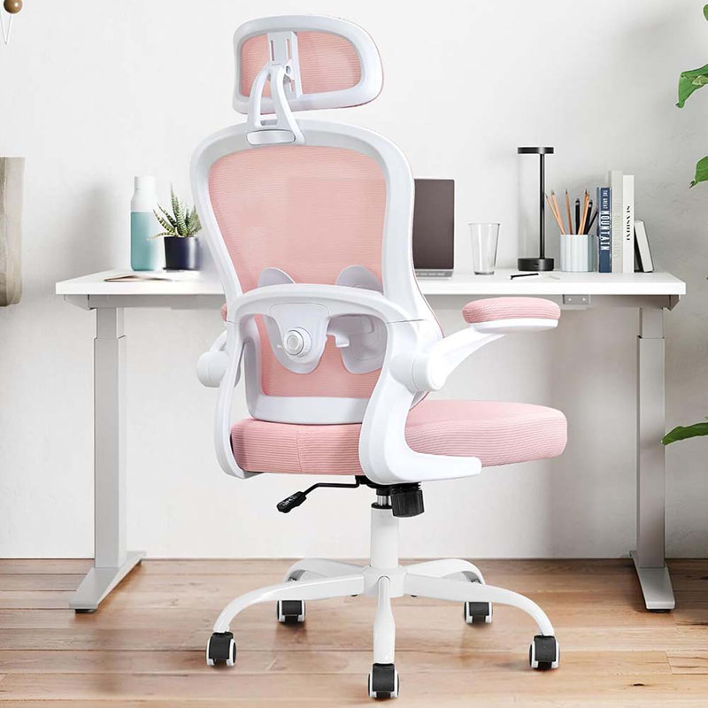Game Chairs,Ultra Thick Game Chairs With Adjustable Lumbar Support And Headrest,Spring Cushion,Rocking Function,Flip-Up Arms