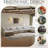 Maelina 7 - Piece Upholstered Sea Salt Grey Corduroy Modular Sectional Sofa with Pillow Back and Removable Ottoman-108111422