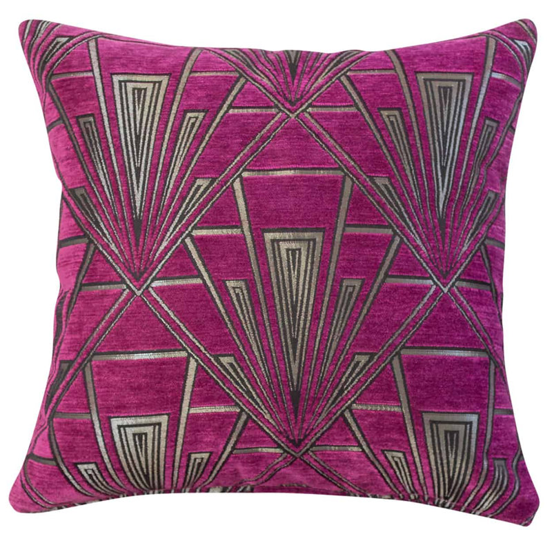 Geometric Cushion, 43x43cm, Feather filled