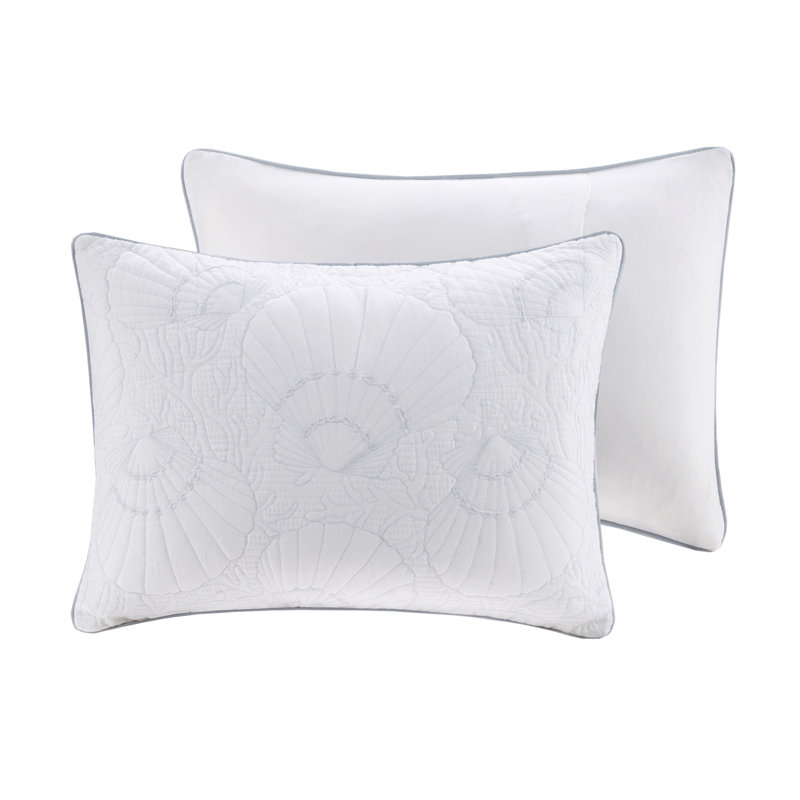 Comforter Set White, King Comforter + 2 Shams