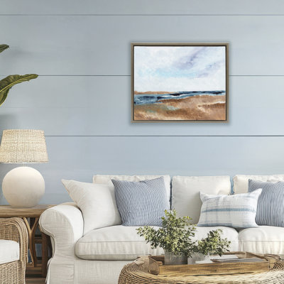 Coastal View Horizon Floating Frame, design by Nikita Jariwala
