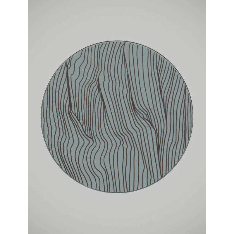 Estefanie Washable Abstract Indoor Rug, Round 4'