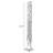 Silver Stainless Steel Free form Floor Lamps