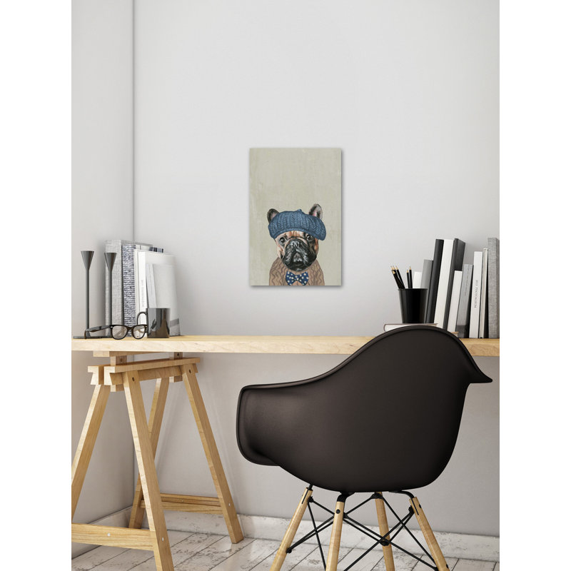 L'artiste - reproduction sur toile, H 12 po x l 8 po x P 1,5 po