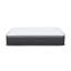 Matelas King de 30 cm (12 po) - Ressorts ensachés et mousse à mémoire de forme infusée de gel, réduction des transferts de mouvement, sommeil confortable, blanc, États-Unis, surface de couchage barrière en rayonne, housse, installation facile-136050866-136050863