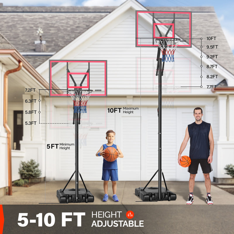 Panier de basketball en acier Winado